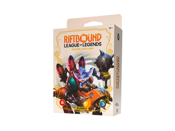 RIFTBOUND: LEAGUE OF LEGENDS TCG - CHAMPION DECK - RUMBLE- INGLES