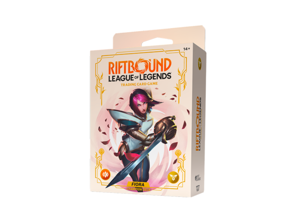 RIFTBOUND: LEAGUE OF LEGENDS TCG - CHAMPION DECK - FIORA - INGLES