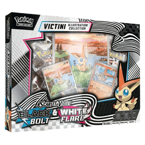 Pokémon SV10.5 - Fulgor Negro y Llama Blanca - Victini Colección Ilustración [INGLES]