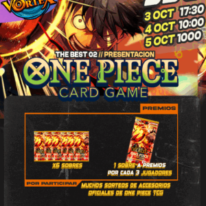 PRESENTACION - THE BEST 2 - ONE PIECE TCG (5 OCTUBRE)