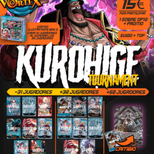 KUROHIGE TOURNAMENT - ONE PIECE TCG - MANA VORTEX