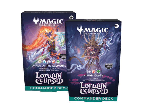 (Pack x2) Magic: The Gathering - Lorwyn Eclipsed - Commander Decks (INGLES)