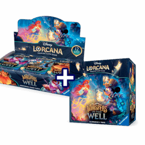 PACK DISNEY LORCANA - CHAPTER 10 - Whispers in the Well - BOOSTER BOX + ILLUMINER'S TROVE