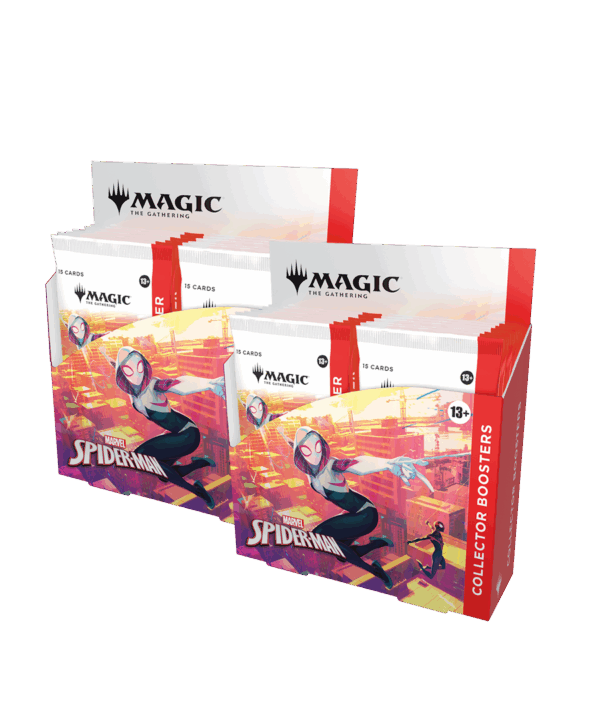 (PACK x2) Magic: The Gathering - Marvel's Spider-Man - Collector Booster Box (INGLES)
