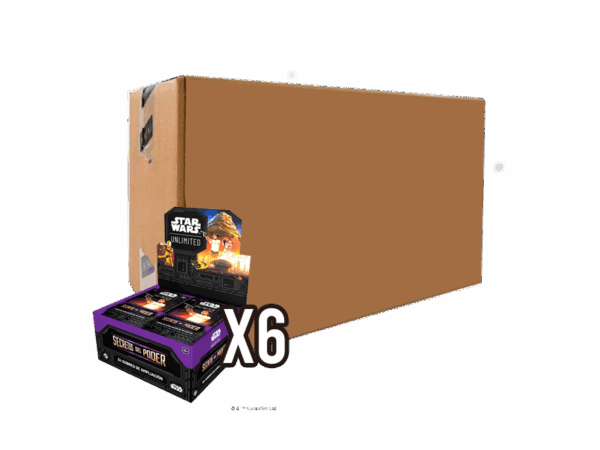 (CASE) Star Wars Unlimited: Secret of Power - x6 Booster Box de 24 sobres (Español)