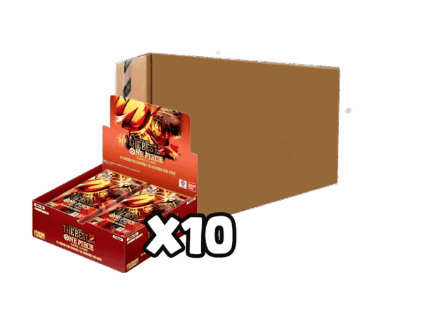 (CASE) THE BEST 2 - PRB-02 - x10 Booster Box- One Piece Card Game
