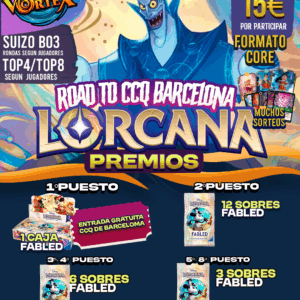 LORCANA - ROAD TO CCQ BARCELONA