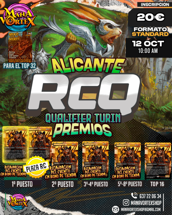 RCQ TURIN - MTG STANDARD - MANA VORTEX