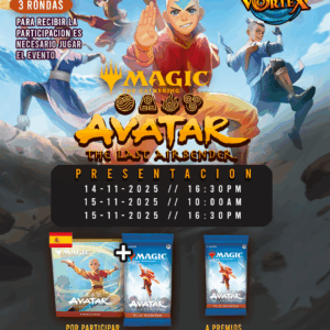 PRESENTACION - MTG AVATAR : THE LAST AIRBENDER - 15 NOV (10:00)