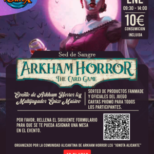 Evento de Arkham Horror LCG Multijugador Épico - Sed de Sangre