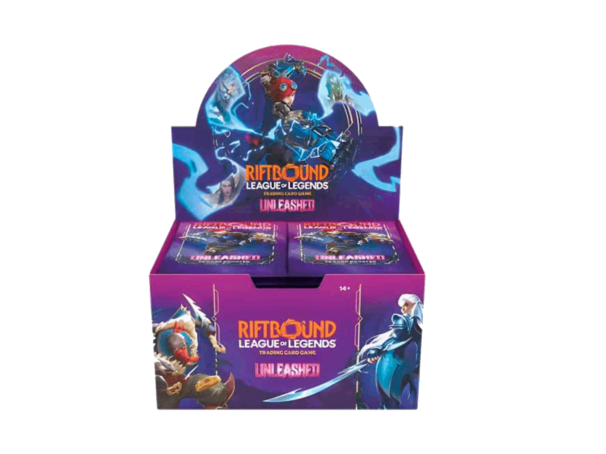 RIFTBOUND: LEAGUE OF LEGENDS TCG – UNLEASHED BOOSTER BOX (24 sobres ...