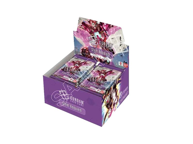 GD03 - Steel Requiem - Booster Box - Gundam Card Game (INGLES)