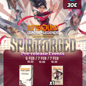 PRE-RELEASE SPIRITFORGED - RIFTBOUND - SABADO (TARDE)