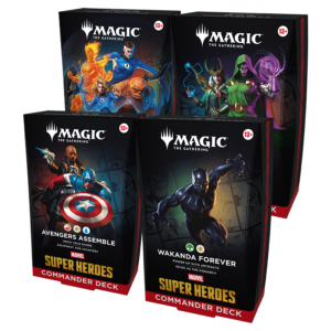 Magic: The Gathering - Marvel Super Heroes - Commander Deck SET (INGLES) [RESERVA]