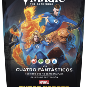 Magic: The Gathering - Marvel Super Heroes - FANTASTIC FOUR - Commander Deck (ESPAÑOL) [RESERVA]