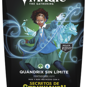 Magic: The Gathering -Secrets of Strixhaven - Quandrix Unlimited - Commander Deck (ESPAÑOL) [RESERVA]