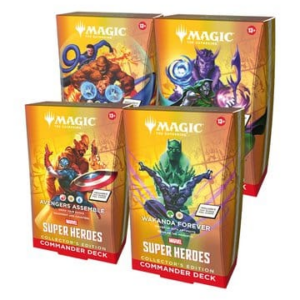 Magic: The Gathering - Marvel Super Heroes - Commander Collector Set (INGLES)