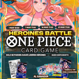 HEROINES BATTLE - ONE PIECE TCG - 31 MARZO