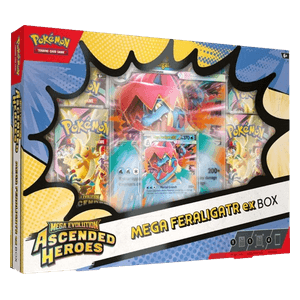ME2.5 Ascended Heroes: Mega Feraligatr EX Box - Pokemon TCG [ESPAÑOL]