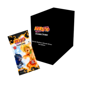 Naruto Mythos TCG: SET 2 SHINOBI SHIREN - Caja de Sobres (24) Inglés - 1ST EDITION [RESERVA]