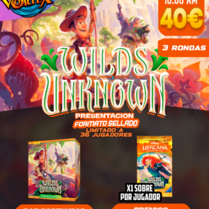 PRESENTACION - LORCANA: WILDS UNKNOWN
