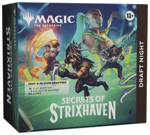 Secrets of Strixhaven - Draft Night Box - Magic the Gathering [INGLÉS]