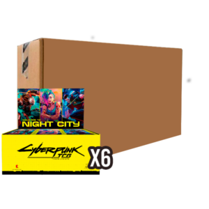 (CASE) Cyberpunk TCG -  Welcome to Night City Inglés - x6 Booster Box (INGLES) [RESERVA]