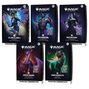 Magic The Gathering: Foundations - Starter Commander Deck SET - Español (RESERVA)