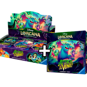 PACK DISNEY LORCANA - CHAPTER 13 - Attack of the Vine! - BOOSTER BOX + ILLUMINER'S TROVE (RESERVA)