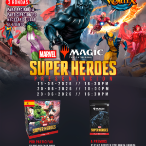 MTG: MARVEL SUPER HEROES - PRESENTACION (SABADO 20 / 16:30)