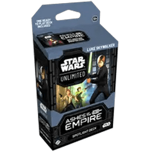 [RESERVA] Ashes of the Empire: Spotlight Deck: Luke Skywalker - Star Wars: Unlimited [ESPAÑOL]
