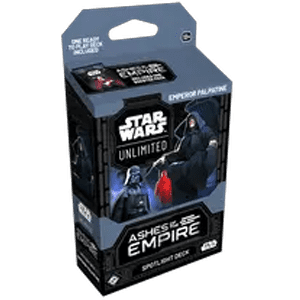 [RESERVA] Ashes of the Empire: Spotlight Deck: Emperor Palpatine - Star Wars: Unlimited [ESPAÑOL]