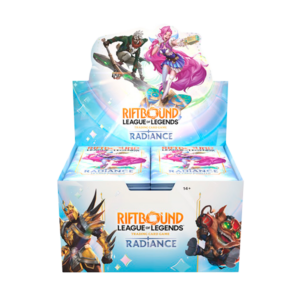 RIFTBOUND: LEAGUE OF LEGENDS TCG - RADIANCE BOOSTER BOX (24 sobres) - INGLES [RESERVA]