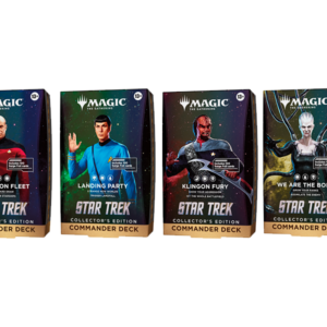 Magic The Gathering: Star Trek - Commander Deck SET COLLECTOR - INGLES (RESERVA)