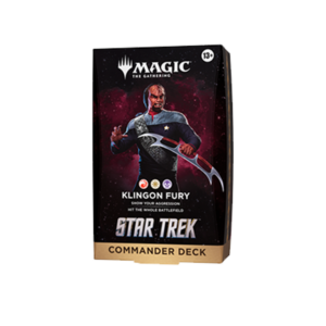 Magic The Gathering: Star Trek - Commander Deck - Klingon Fury - ESPAÑOL (RESERVA)
