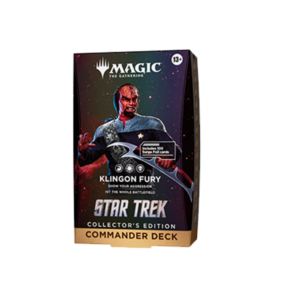 Magic The Gathering: Star Trek - Commander Deck COLLECTOR - Klingon Fury - INGLES (RESERVA)