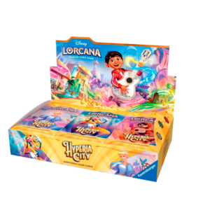 DISNEY LORCANA - CHAPTER 14 - Hyperia City - BOOSTER BOX (24 SOBRES) (RESERVA)