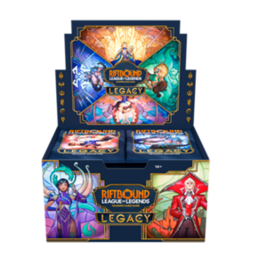 RIFTBOUND: LEAGUE OF LEGENDS TCG - LEGACY BOOSTER BOX (24 sobres) - INGLES [RESERVA]